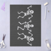 Papier Mousseline Trois sketchs de danse Découpage noir et blanc (Artisanat)