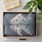 Papier Mousseline Trois sorcières à la soirée d'Halloween étoilée (Cadeau)