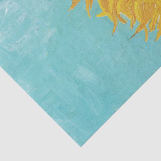 Papier Mousseline Trois tournesols, Van Gogh (Détail)