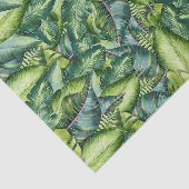 Papier Mousseline Tropical Jungle Feuille fête d'anniversaire (Détail)