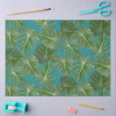 Papier Mousseline Tropical Leaf Jungle Green Beach Découpage (Artisanat)