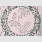 Papier Mousseline Tropical Modernism Gift Wrap (Recto)