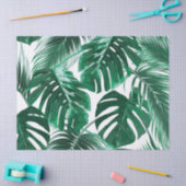Papier Mousseline Tropical Palm Feuilles découpage Tissu (Artisanat)