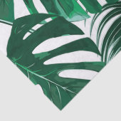 Papier Mousseline Tropical Palm Feuilles découpage Tissu (Détail)