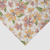 Papier Mousseline Tropical Retro Botanical (Détail)