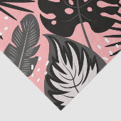 Papier Mousseline Tropical rose (Détail)