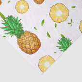 Papier Mousseline TROPICAL SUMMER ananas Slice Motif tendance (Détail)