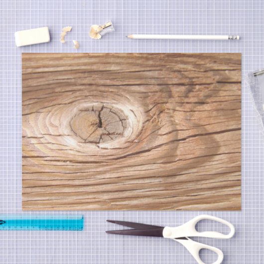 Papier Mousseline Trou en bois de grain (Artisanat)