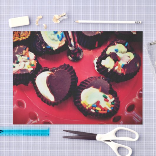 Papier Mousseline Truffes de Marshmallow (Artisanat)