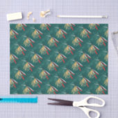 Papier Mousseline Truite "Fin" Mouche mouillée mouillée mouillée à m (Artisanat)