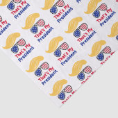 Papier Mousseline Trump 47 - C'est mon président (Détail)