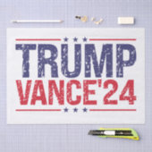Papier Mousseline Trump Vance 2024 (Artisanat)