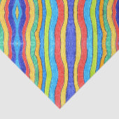 Papier Mousseline TSP - 0062 - arc-en-ciel (Détail)