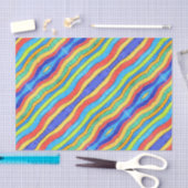 Papier Mousseline TSP - 0062 - arc-en-ciel (Artisanat)