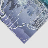 Papier Mousseline Tsuchiya Koitsu - Neige de printemps à Maruyama (Détail)