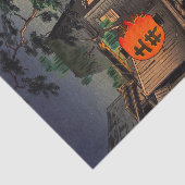 Papier Mousseline Tsuchiya Koitsu - Soirée à Ushigome (Détail)