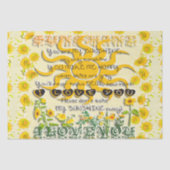 Papier Mousseline Tu Es Mon Soleil  (Recto)