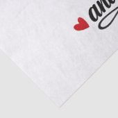 Papier Mousseline Tu Seulement ❤️ (Détail)