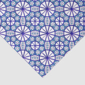 Papier Mousseline Tuile bleue d'Iznik (Détail)