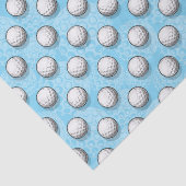 Papier Mousseline tuile de golf carrelé motif (Détail)