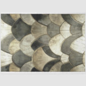 Papier Mousseline tuile motif de répétition Art déco nouveau (Recto)