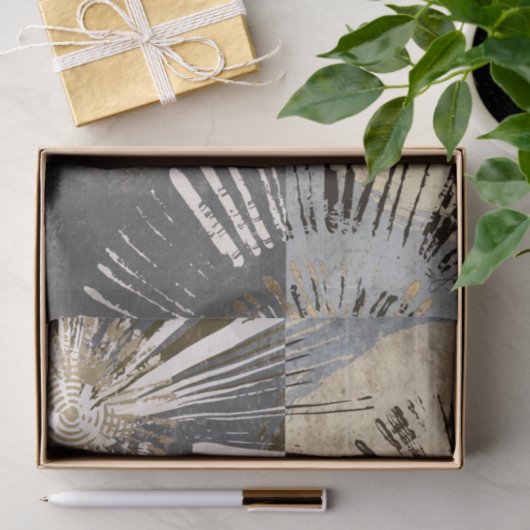 Papier Mousseline Tuiles d'éclatement I (Cadeau)