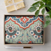 Papier Mousseline Tuiles portugaises tissu de découpage (Cadeau)