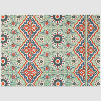 Papier Mousseline Tuiles portugaises tissu de découpage