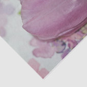 Papier Mousseline Tulipe florale de printemps et fleurs d'hydrangée (Détail)