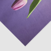 Papier Mousseline Tulipe pourpre (Détail)
