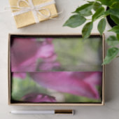 Papier Mousseline Tulipe pourpre simple (Cadeau)