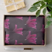 Papier Mousseline Tulipe rose foncé (Cadeau)