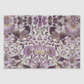 Papier Mousseline Tulipes et Fleurs sauvages William Morris (Recto)