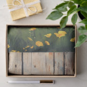 Papier Mousseline Tulipes Jaunes en Cannistes Rustiques Découpage Ar (Cadeau)