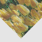 Papier Mousseline Tulips Sunshine Yellow (Détail)