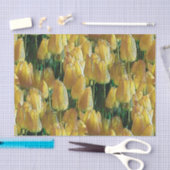 Papier Mousseline Tulips Sunshine Yellow (Artisanat)