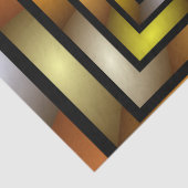 Papier Mousseline Tunnel lumineux coloré Trippy Fractal Graphisme (Détail)