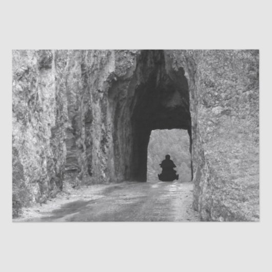 Papier Mousseline Tunnel routier des Needles (Recto)