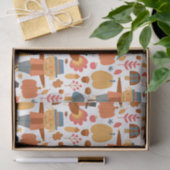 Papier Mousseline Turquie et Scarecrow Thanksgiving Motif (Cadeau)