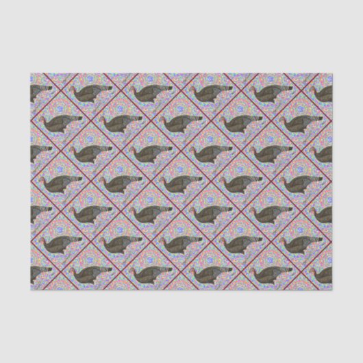 Papier Mousseline Turquie Rainbow (Recto)