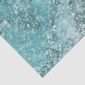 Papier Mousseline Turquoise (Détail)