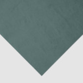 Papier Mousseline Turquoise gris uni (Détail)