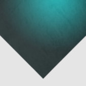 Papier Mousseline Turquoise Ombre vert dégradé moderne minimaliste (Détail)