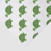 Papier Mousseline Turtle Emoji (Détail)