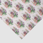 Papier Mousseline Turtleheads et Beardtongues (Détail)