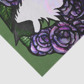 Papier Mousseline Tuxedo Chat Chats chats noir et blanc (Détail)