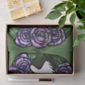 Papier Mousseline Tuxedo Chat Chats chats noir et blanc (Cadeau)