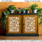 Papier Mousseline Tuyaux à vapeur industriels Motif BM6 Découpage