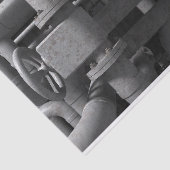 Papier Mousseline Tuyaux et valves (Détail)