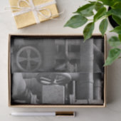 Papier Mousseline Tuyaux et valves (Cadeau)